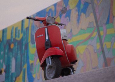 Vespa street