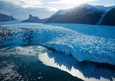 Glacier in West Greenland