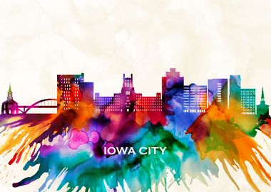 Iowa City Skyline