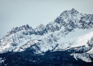 mountain snow