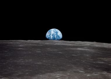 earth from moon