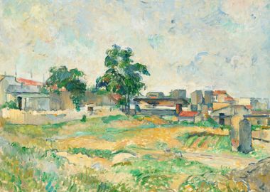 Landscape near Paris