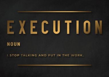 Execution Definition