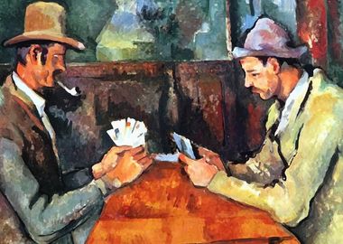 Cezanne Jugadores de carta