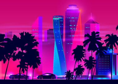 Synthwave Neon ViceCity