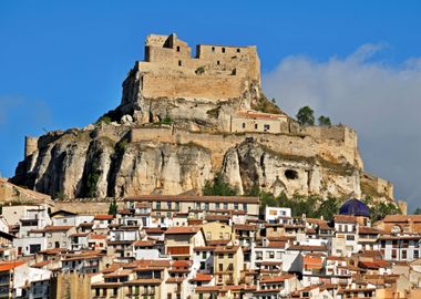 Morella panoramic view