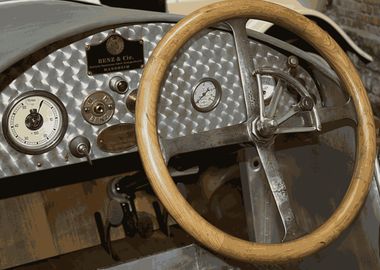 Vintage Benz Racer