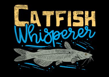 Catfish Fishing Design 