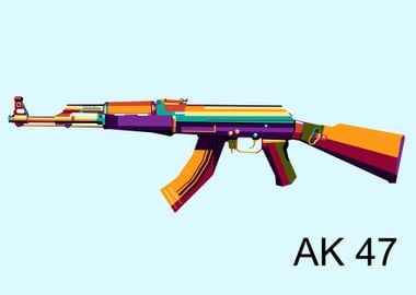 AK 47 weapon