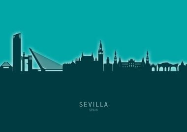 Sevilla Skyline Spain