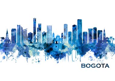 Bogota Colombia Skyline