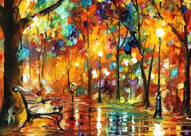 Leonid Afremov Landscape