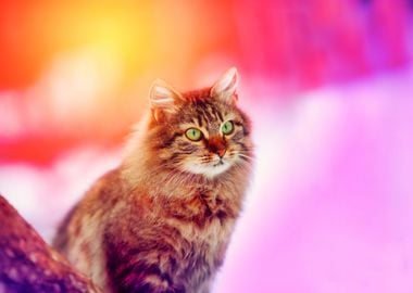 Animals Cat Feline Image K