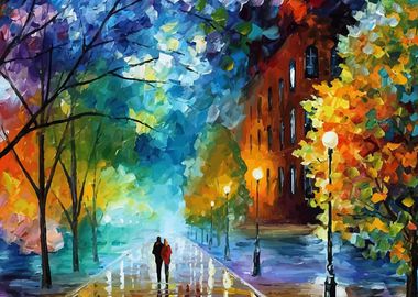 Leonid Afremov Landscape