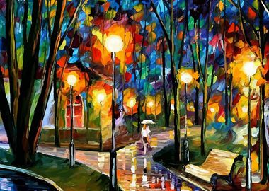 Leonid Afremov Landscape