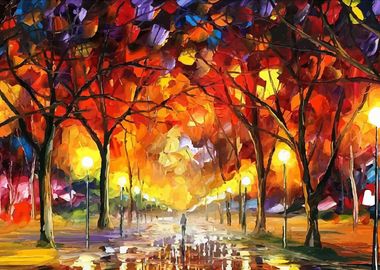 Leonid Afremov Landscape