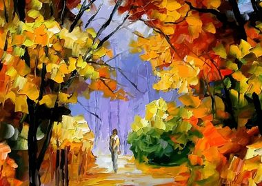 Leonid Afremov Landscape