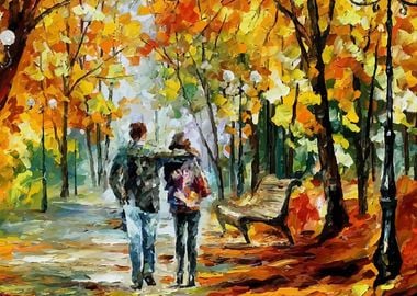 Leonid Afremov Landscape