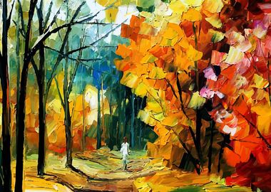 Leonid Afremov Landscape