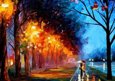 Leonid Afremov Landscape