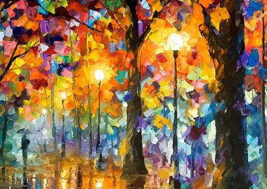 Leonid Afremov Landscape