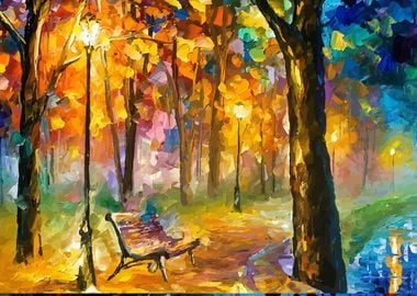 Leonid Afremov Landscape