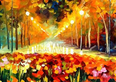 Leonid Afremov Landscape