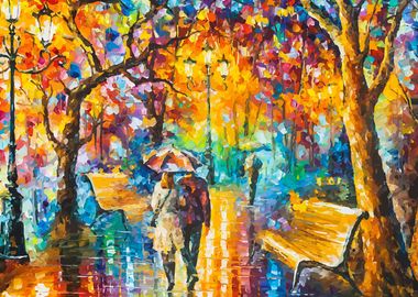 Leonid Afremov Landscape