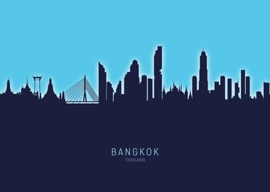 Bangkok Skyline Thailand