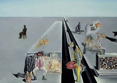 Salvador Dali painting