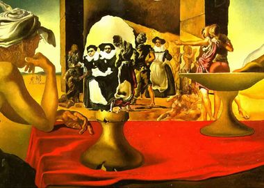 Salvador Dali painting