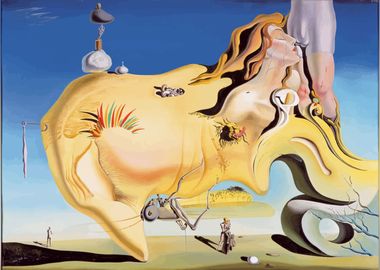 Salvador Dali Painting 