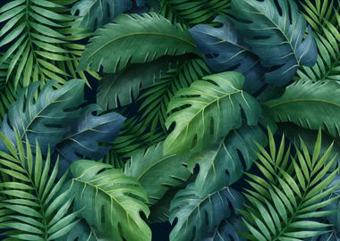 tropical leaves 3