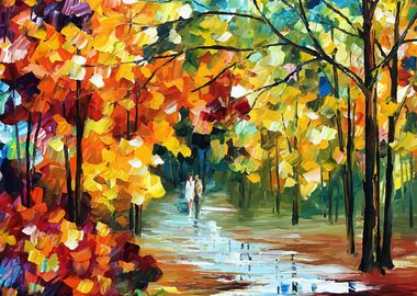 Leonid Afremov landscape