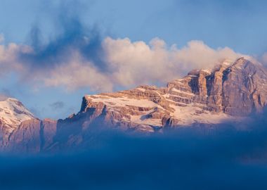 Alpine Alps Background Bea