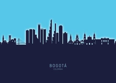 Bogota Skyline Colombia