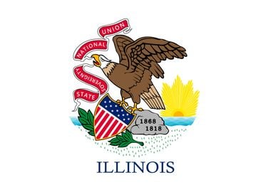 ILLINOIS Flag