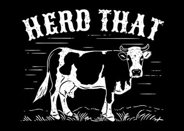 Herd That Cow Design 