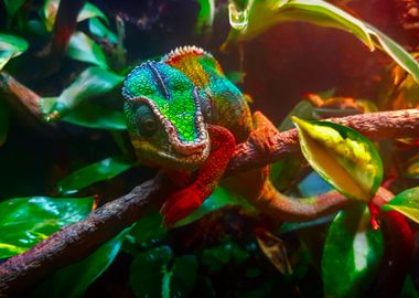 Panther Chameleon Wildlife