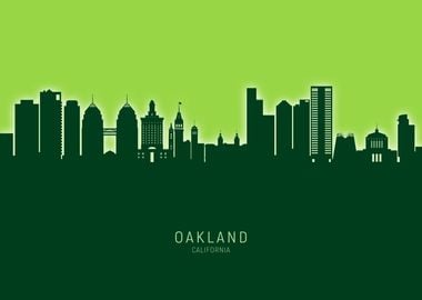 Oakland Skyline California