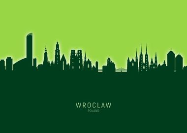 Wroclaw Skyline Poland