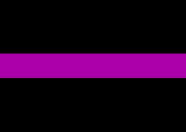 thin purple line