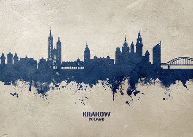 Krakow Skyline Poland