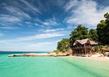 Cuba Beach at the ocean