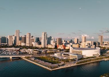 Miami City Skyline USA