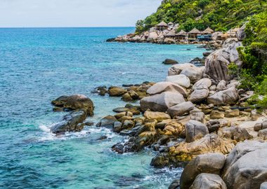 Costline Of Koh Tao Island