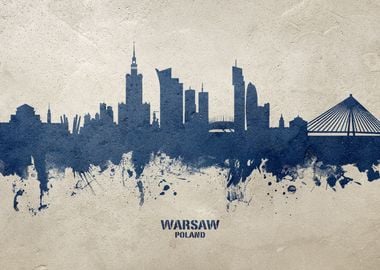 Warsaw Skyline Poland