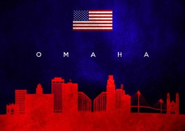 Omaha Nebraska Skyline