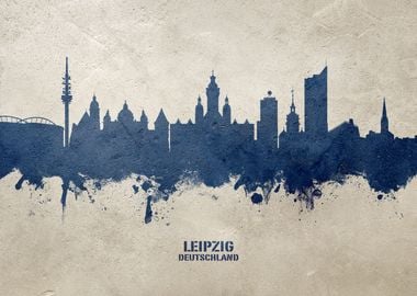 Leipzig Skyline