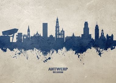 Antwerp Skyline Belgium